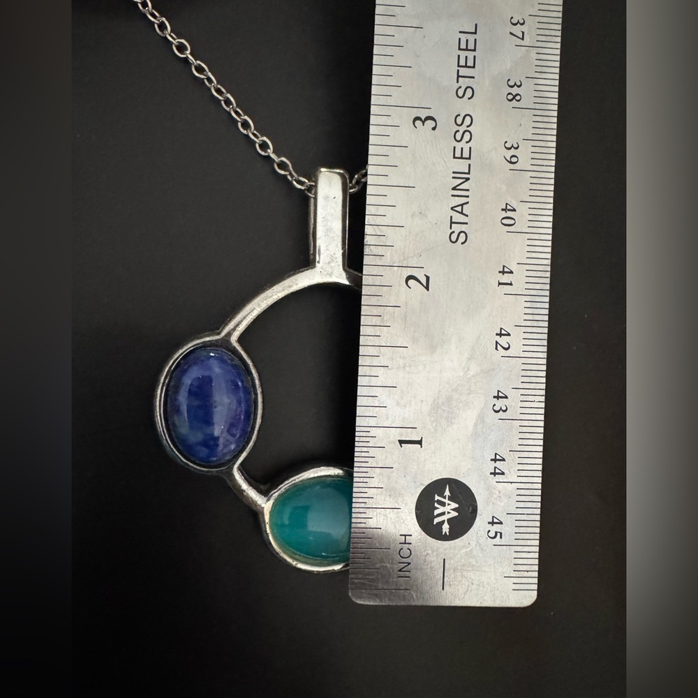 Simon Sebbag Sterling silver gemstone pendant - Picture 5 of 7